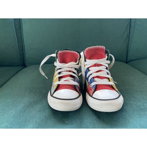 Converse High Chuck Taylor Top Kids Shoes sz 11 - Picture 7 of 12